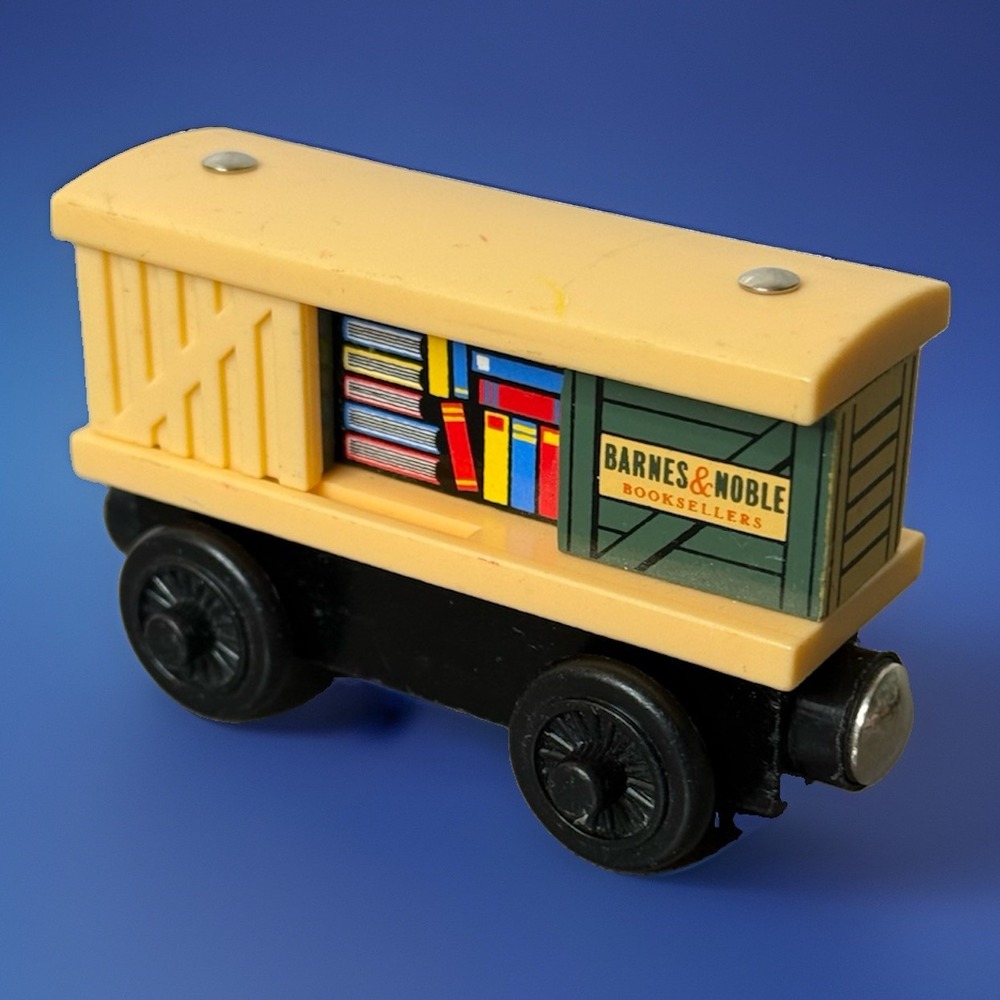 ⁠VTG Thomas & Friends Wooden Barnes & Noble Exclusive Box Car LC78140 EXCELLENT